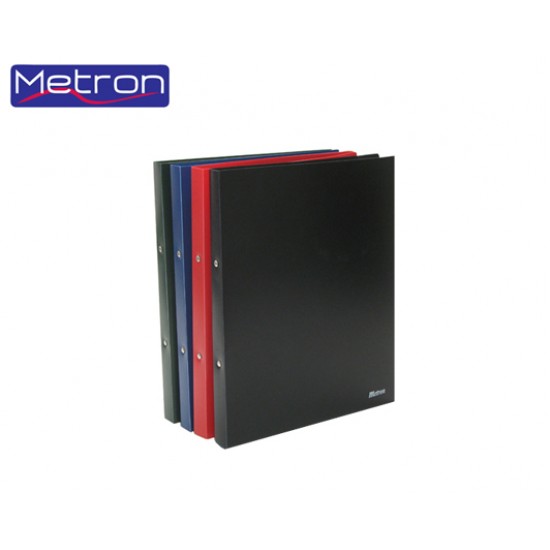 METRON ΝΤΟΣΙΕ ΠΛΑΣTIKO 2 ΚΡIKOI Α4 2cm ΑΣΣΟΡΤΙ ΜΑΤ